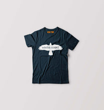 Load image into Gallery viewer, GOT Game Of Thrones Winter Is Here Kids T-Shirt for Boy/Girl-Petrol Blue-Ektarfa.online
