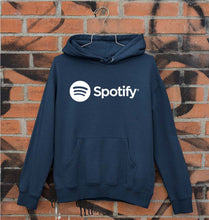 Load image into Gallery viewer, Spotify Unisex Hoodie for Men/Women-Navy Blue-Ektarfa.online
