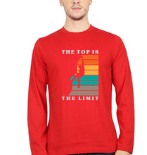 Load image into Gallery viewer, Limit Full Sleeves T-Shirt for Men-S(38 Inches)-Red-Ektarfa.online

