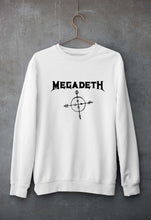 Load image into Gallery viewer, Megadeth Unisex Sweatshirt for Men/Women-S(40 Inches)-White-Ektarfa.online
