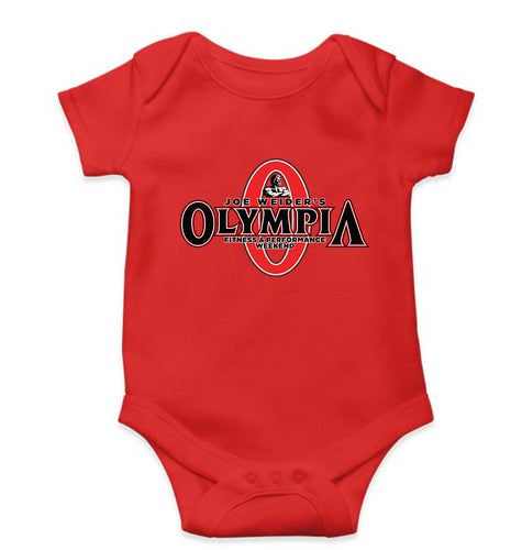 Olympia Kids Romper For Baby Boy/Girl-Red-Ektarfa.online