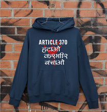 Load image into Gallery viewer, Article 370 Unisex Hoodie for Men/Women-Navy Blue-Ektarfa.online
