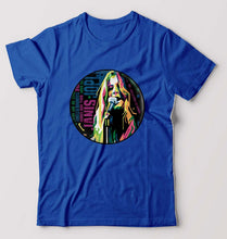 Load image into Gallery viewer, Janis Joplin T-Shirt for Men-Royal Blue-Ektarfa.online
