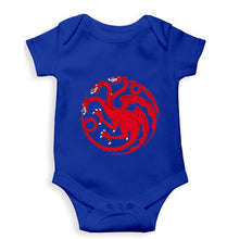 Load image into Gallery viewer, House of the Dragon (GOT) Kids Romper For Baby Boy/Girl-0-5 Months(18 Inches)-Royal Blue-Ektarfa.online
