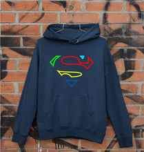Load image into Gallery viewer, Superman Superhero Unisex Hoodie for Men/Women-Navy Blue-Ektarfa.online
