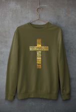 Load image into Gallery viewer, Christian Unisex Sweatshirt for Men/Women-S(40 Inches)-Olive Green-Ektarfa.online
