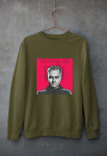 Load image into Gallery viewer, José Mourinho Unisex Sweatshirt for Men/Women-S(40 Inches)-Olive Green-Ektarfa.online
