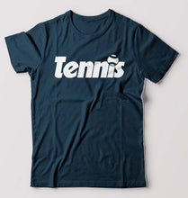 Load image into Gallery viewer, Tennis T-Shirt for Men-Petrol Blue-Ektarfa.online
