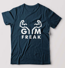 Load image into Gallery viewer, Gym T-Shirt for Men-Petrol Blue-Ektarfa.online

