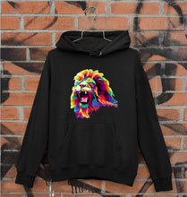 Load image into Gallery viewer, Lion Unisex Hoodie for Men/Women-Black-Ektarfa.online
