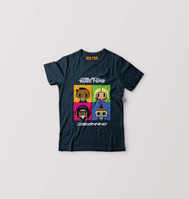 Load image into Gallery viewer, Black Eyed Peas Kids T-Shirt for Boy/Girl-petrol blue-Ektarfa.online
