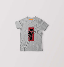 Load image into Gallery viewer, Afro Samurai Kids T-Shirt for Boy/Girl-Grey-Ektarfa.online
