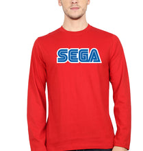 Load image into Gallery viewer, Sega Full Sleeves T-Shirt for Men-Red-Ektarfa.online
