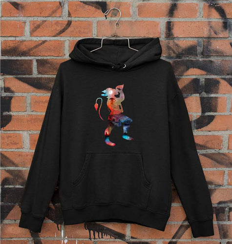 Hanuman Ji (God) Unisex Hoodie for Men/Women-Black-Ektarfa.online