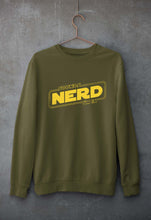 Load image into Gallery viewer, Nerd Unisex Sweatshirt for Men/Women-Olive Green-Ektarfa.online
