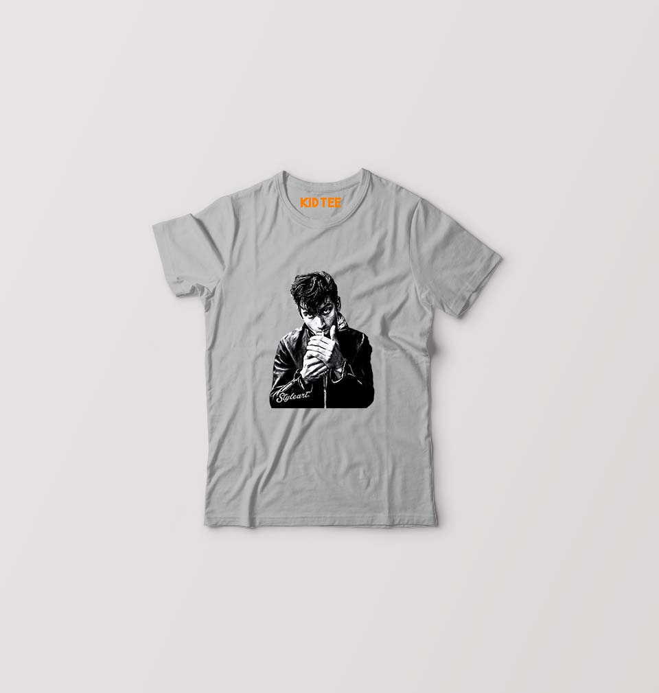 Arctic Monkeys Kids T-Shirt for Boy/Girl-Grey-Ektarfa.online