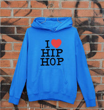 Load image into Gallery viewer, I Love Hip Hop Unisex Hoodie for Men/Women-Royal Blue-Ektarfa.online
