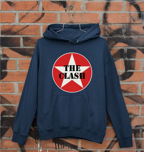 The Clash Unisex Hoodie for Men/Women-Navy Blue-Ektarfa.online
