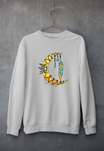 Load image into Gallery viewer, Dream Catcher Moon Unisex Sweatshirt for Men/Women-S(40 Inches)-Grey Melange-Ektarfa.online
