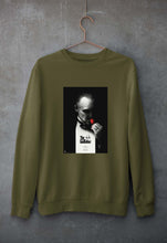 Load image into Gallery viewer, The Godfather Unisex Sweatshirt for Men/Women-S(40 Inches)-Olive Green-Ektarfa.online
