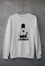 Load image into Gallery viewer, Sasuke Uchiha Unisex Sweatshirt for Men/Women-S(40 Inches)-Grey Melange-Ektarfa.online
