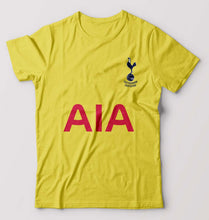 Load image into Gallery viewer, Tottenham Hotspur F.C. 2021-22 T-Shirt for Men-S(38 Inches)-Yellow-Ektarfa.online
