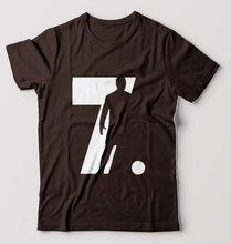 Load image into Gallery viewer, Cristiano Ronaldo CR7 T-Shirt for Men-Coffee Brown-Ektarfa.online
