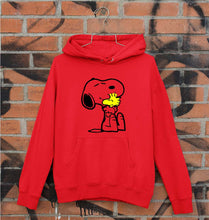 Load image into Gallery viewer, Snoopy Unisex Hoodie for Men/Women-S(40 Inches)-Red-Ektarfa.online
