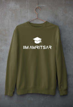 Load image into Gallery viewer, IIM Amritsar Unisex Sweatshirt for Men/Women-Olive Green-Ektarfa.online
