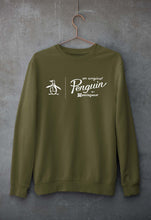 Load image into Gallery viewer, Penguin Unisex Sweatshirt for Men/Women-Olive Green-Ektarfa.online
