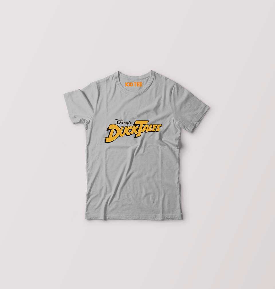DuckTales Kids T-Shirt for Boy/Girl-Grey-Ektarfa.online