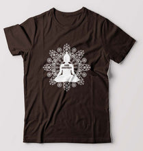 Load image into Gallery viewer, Aham Bhahmasmi T-Shirt for Men-Coffee Brown-Ektarfa.online
