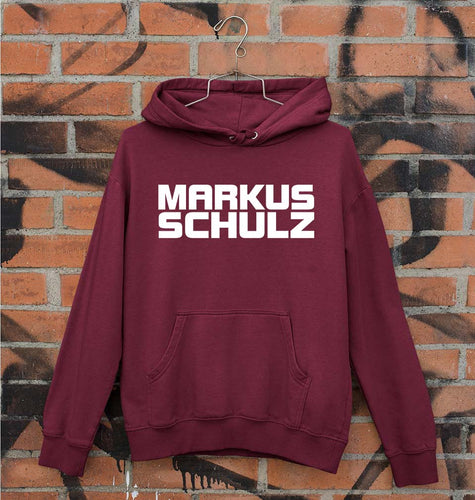 Markus Schulz Unisex Hoodie for Men/Women-Maroon-Ektarfa.online