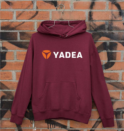 Yadea Unisex Hoodie for Men/Women-Maroon-Ektarfa.online