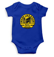 Load image into Gallery viewer, Royal Enfield Kids Romper Kids Romper For Baby Boy/Girl-0-5 Months(18 Inches)-Royal Blue-Ektarfa.online
