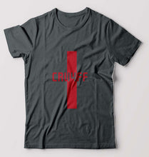Load image into Gallery viewer, Johan Cruyff T-Shirt for Men-S(38 Inches)-Steel Grey-Ektarfa.online
