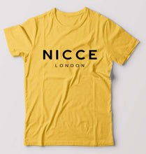 Load image into Gallery viewer, Nicce T-Shirt for Men-S(38 Inches)-Golden Yellow-Ektarfa.online
