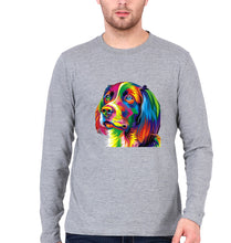 Load image into Gallery viewer, Dog Full Sleeves T-Shirt for Men-Grey Melange-Ektarfa.online
