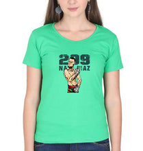 Load image into Gallery viewer, Nate Diaz UFC T-Shirt for Women-flag green-Ektarfa.online
