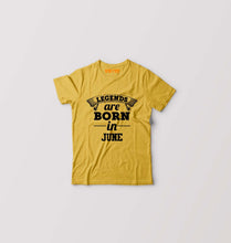Load image into Gallery viewer, Legends are Born in June Kids T-Shirt for Boy/Girl-Ektarfa.online
