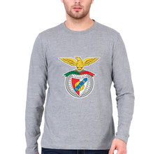 Load image into Gallery viewer, Benfica Full Sleeves T-Shirt for Men-Grey Melange-Ektarfa.online
