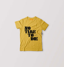 Load image into Gallery viewer, No Time To Die James Bond 007 Kids T-Shirt for Boy/Girl-Golden Yellow-Ektarfa.online
