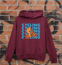 Load image into Gallery viewer, Cycling Unisex Hoodie for Men/Women-Maroon-Ektarfa.online
