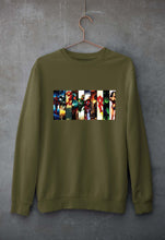 Load image into Gallery viewer, Superhero Unisex Sweatshirt for Men/Women-S(40 Inches)-Olive Green-Ektarfa.online
