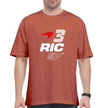 Load image into Gallery viewer, Daniel Ricciardo Oversized T-Shirt for Men-Coral-Ektarfa.online
