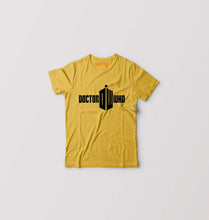 Load image into Gallery viewer, Doctor Who Kids T-Shirt for Boy/Girl-Golden Yellow-Ektarfa.online
