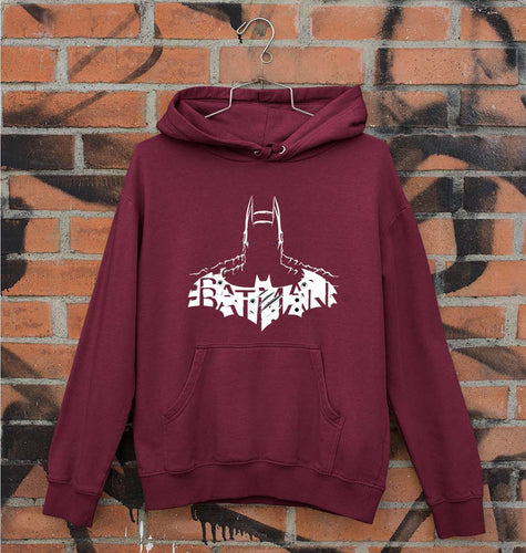 Batman Superhero Unisex Hoodie for Men/Women-Maroon-Ektarfa.online