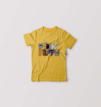 Load image into Gallery viewer, Pink Floyd Kids T-Shirt for Boy/Girl-Golden Yellow-Ektarfa.online
