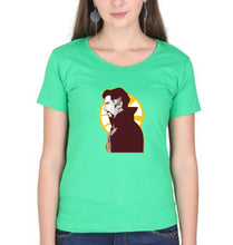 Load image into Gallery viewer, Doctor Strange Superhero T-Shirt for Women-XS(32 Inches)-Flag Green-Ektarfa.online
