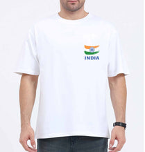 Load image into Gallery viewer, India Oversized T-Shirt for Men-White-Ektarfa.online
